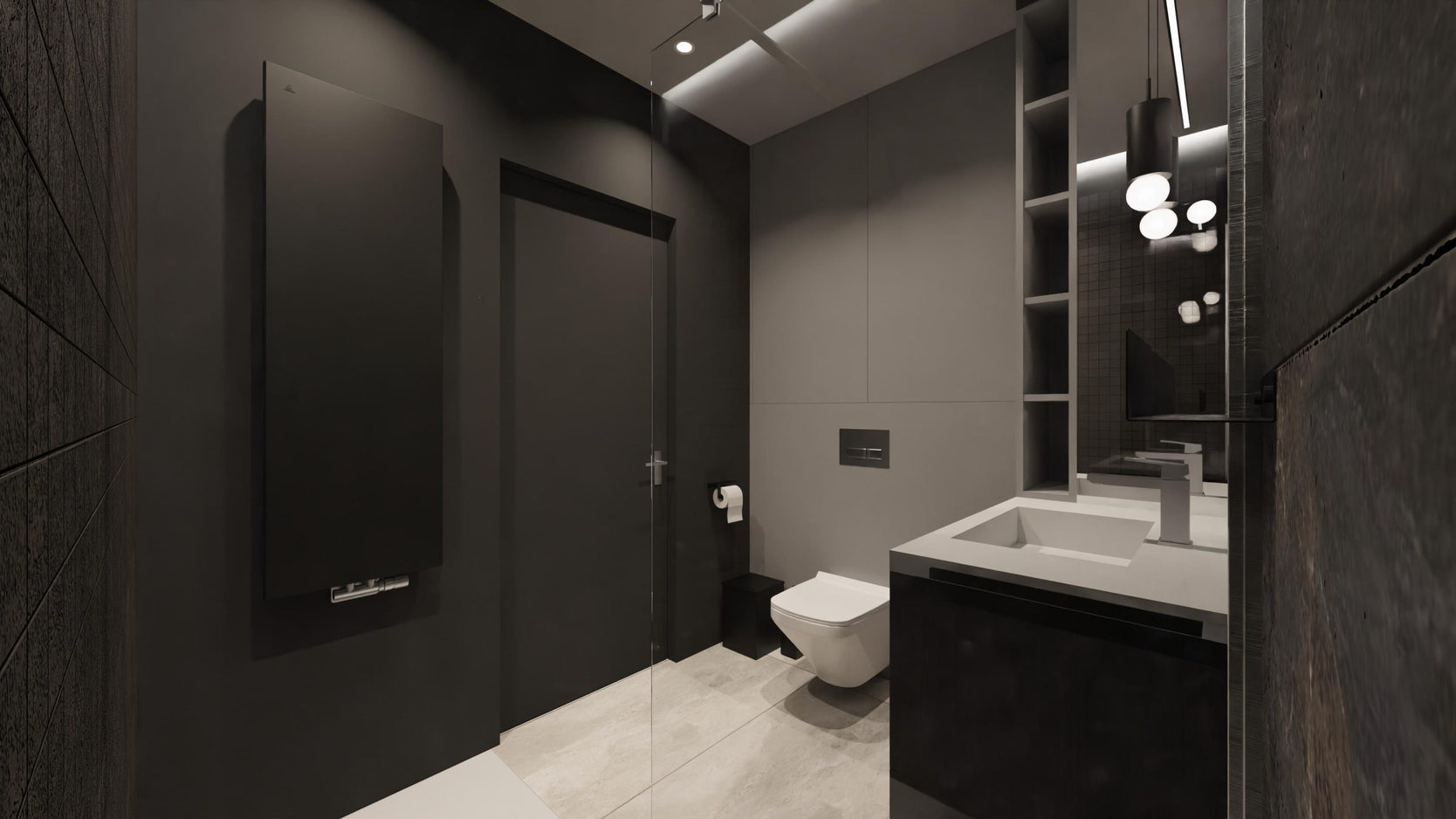 Bathroom apartment Cieszyńska street, Wrocław — zdjęcie 3