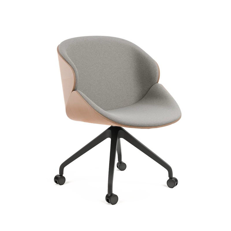 Aria B-5313 Double Wood Back Panel Base 3