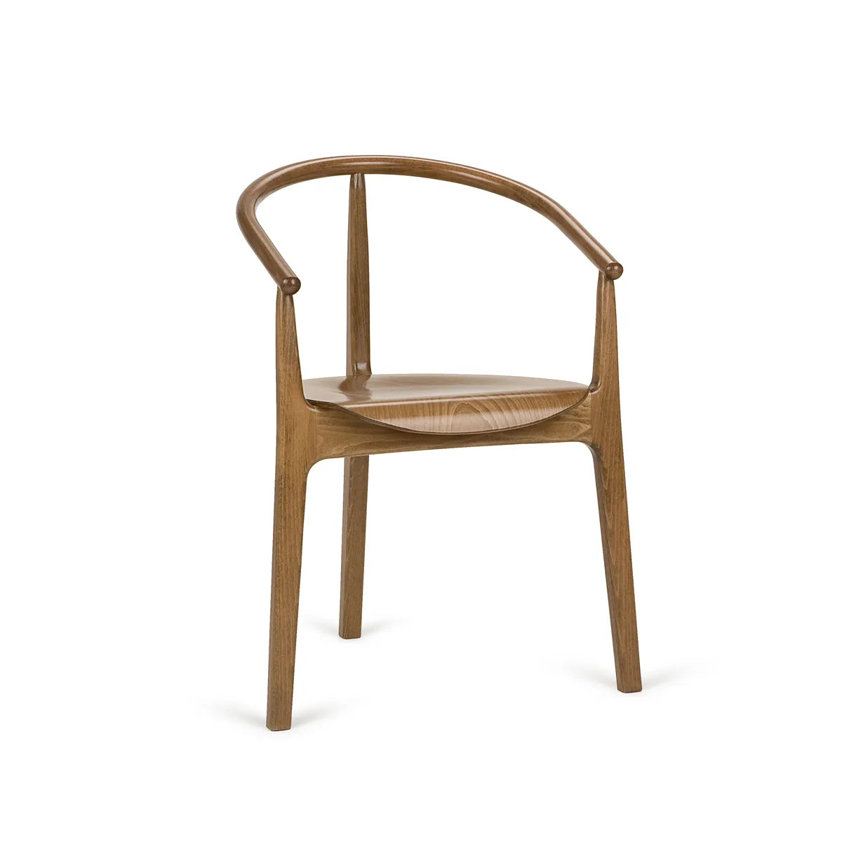 Evo B-2940 Seat Wood Back Wood