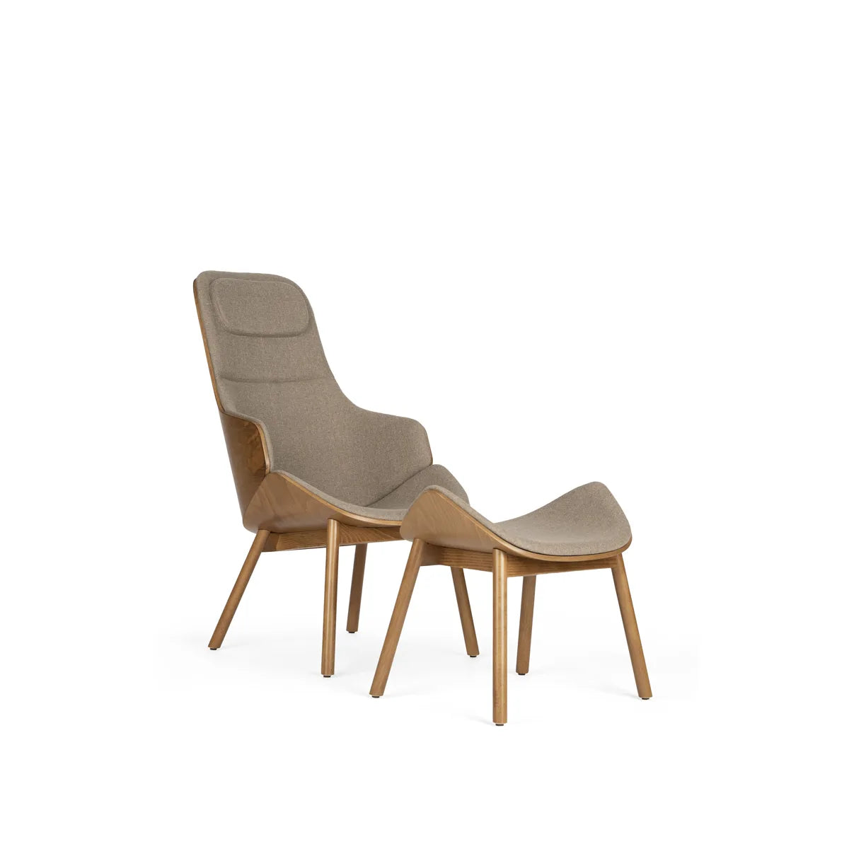 Aria Ultra Lounge B-5340 Double Wood Back Panel Base Wood