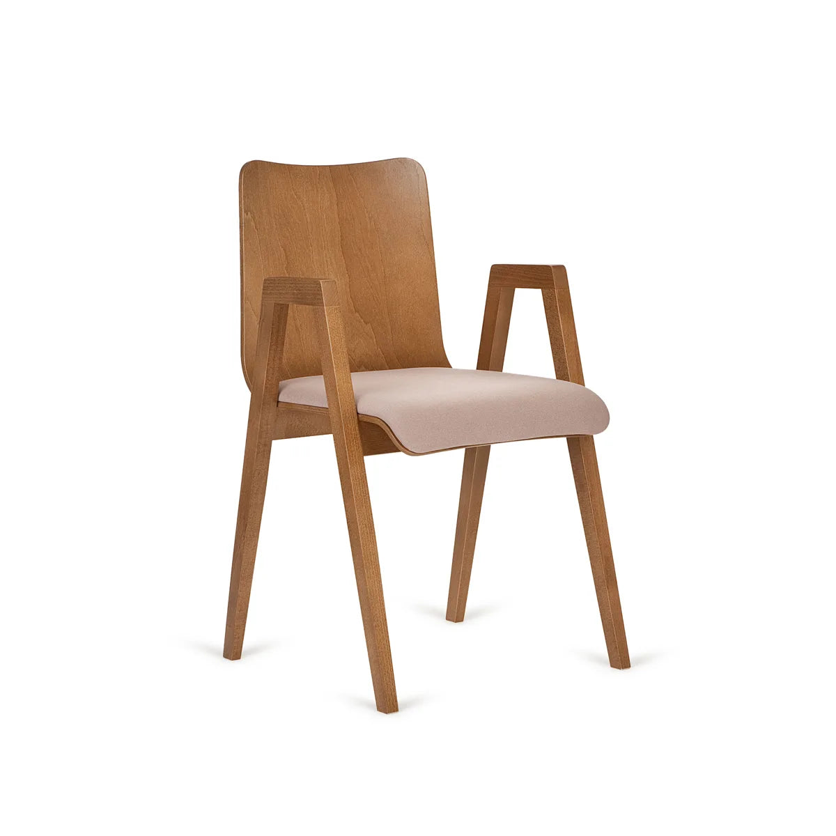 Link B-2130 Seat Uph Back Wood
