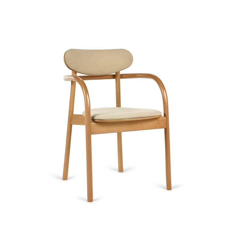 La Benda B-2961 Seat Uph Back Wood