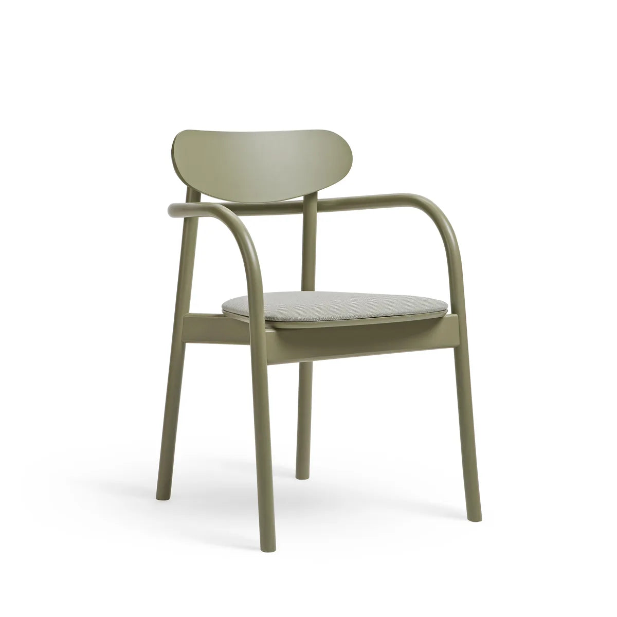 La Benda B-2960 Seat Uph Back Wood