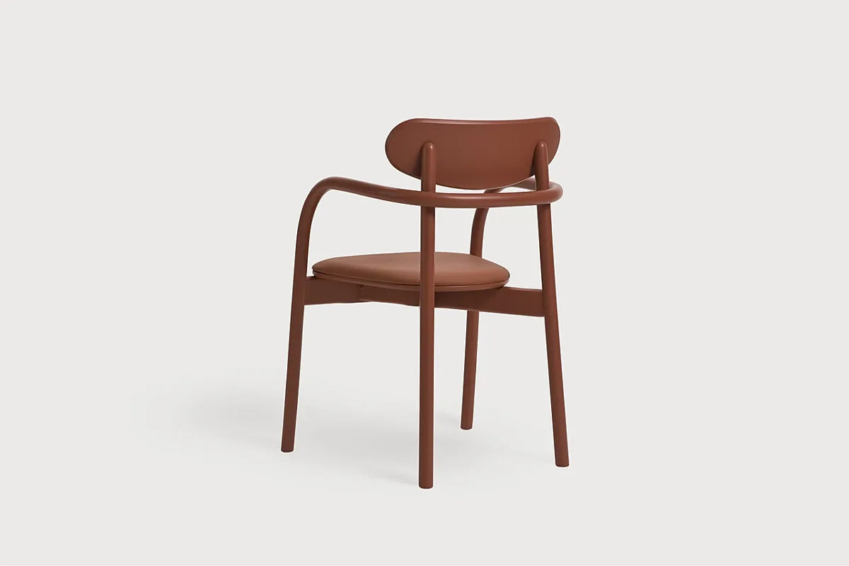 La Benda B-2960 Seat Uph Back Wood