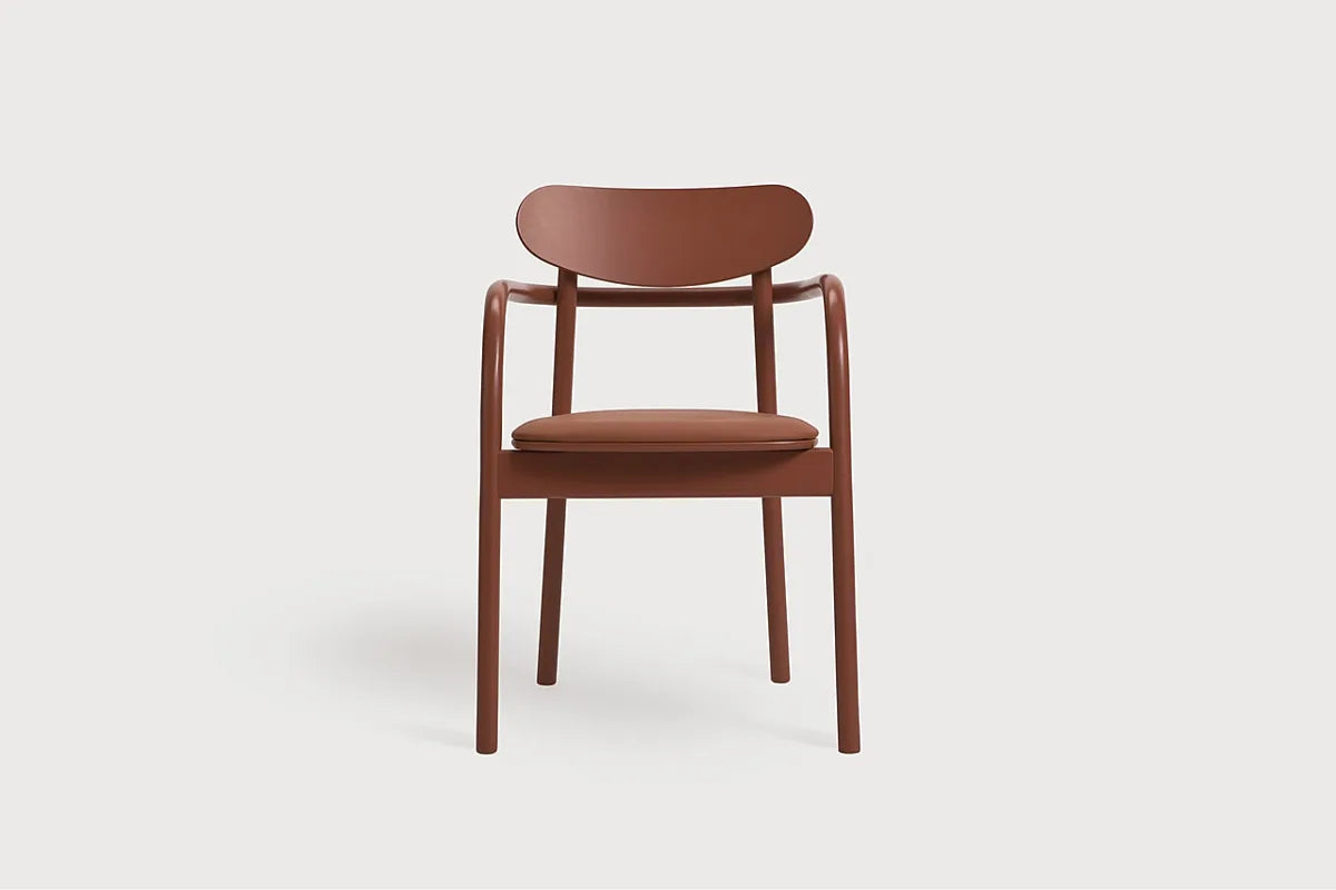 La Benda B-2960 Seat Uph Back Wood