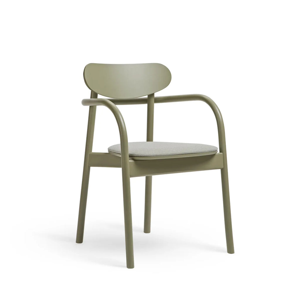 La Benda B-2960 Seat Uph Back Wood