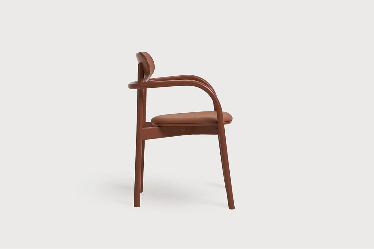 La Benda B-2960 Seat Uph Back Wood