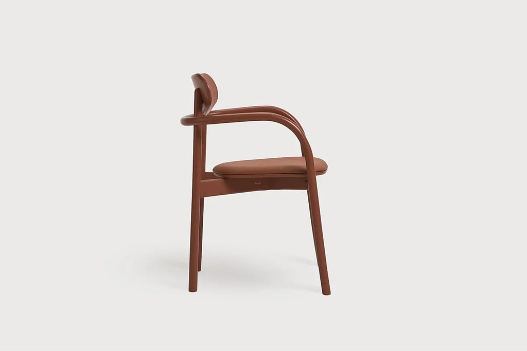 La Benda B-2960 Seat Uph Back Wood