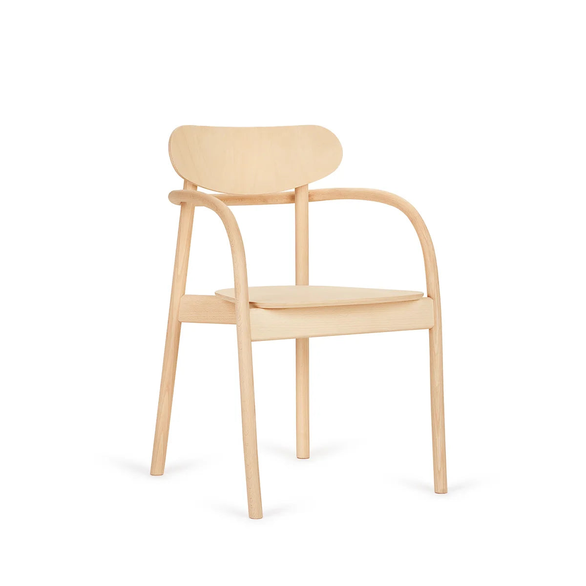 La Benda B-2960 Seat Wood Back Wood