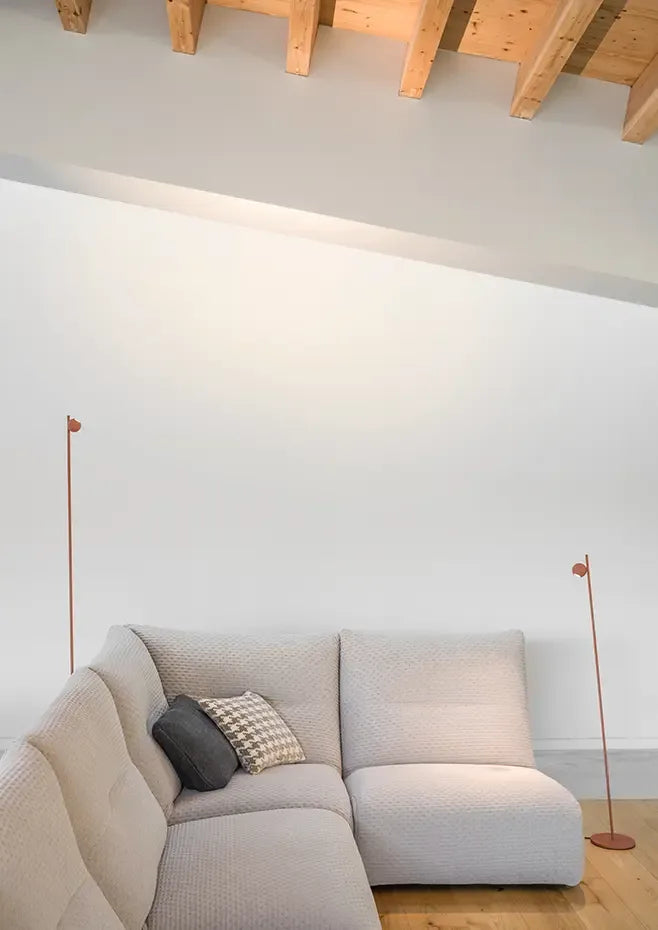 Floor lamp Compass COM_4079 Terracotta