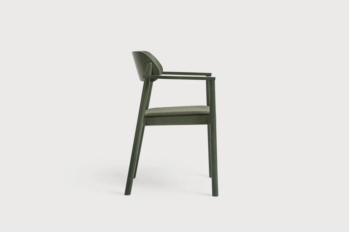 Nimm B-4590 Seat Uph Back Wood