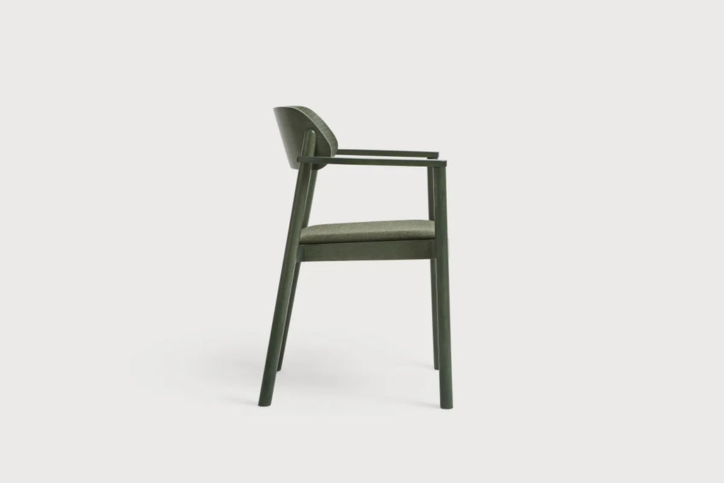 Nimm B-4590 Seat Uph Back Wood