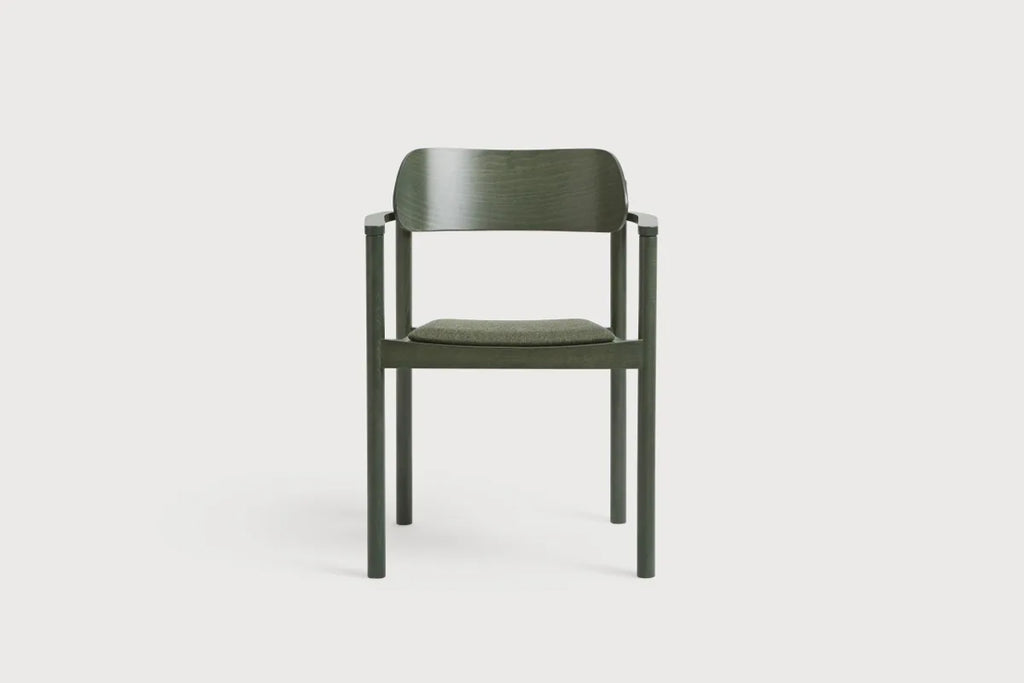 Nimm B-4590 Seat Uph Back Wood