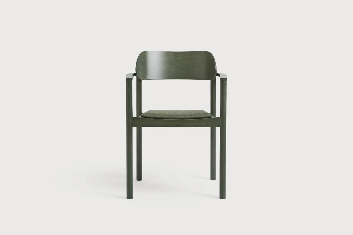Nimm B-4590 Seat Uph Back Wood