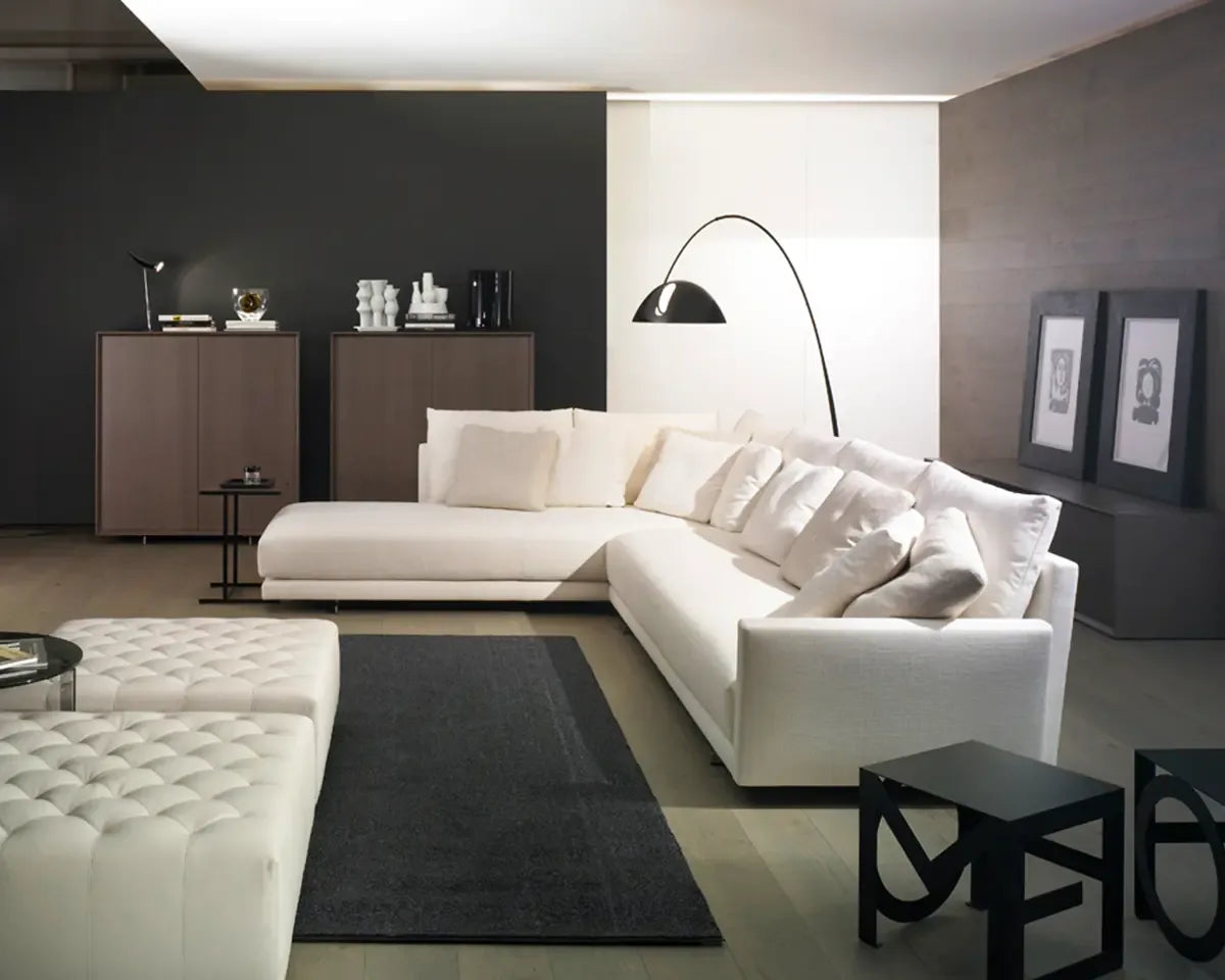 Floor lamp Pluma PLU_2959 Black / Black lacquered