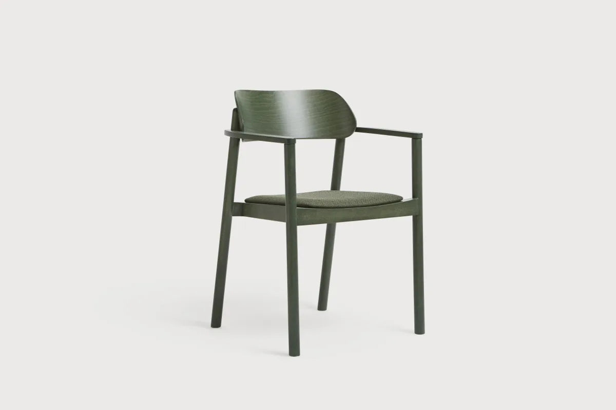 Nimm B-4590 Seat Uph Back Wood