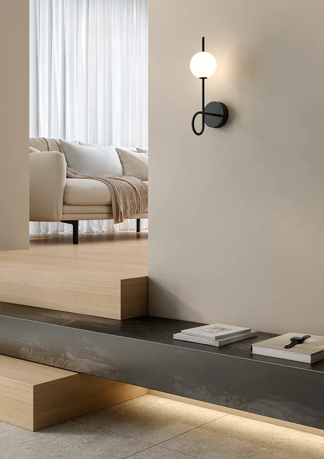 Wall light Loop LOO_4120 Black