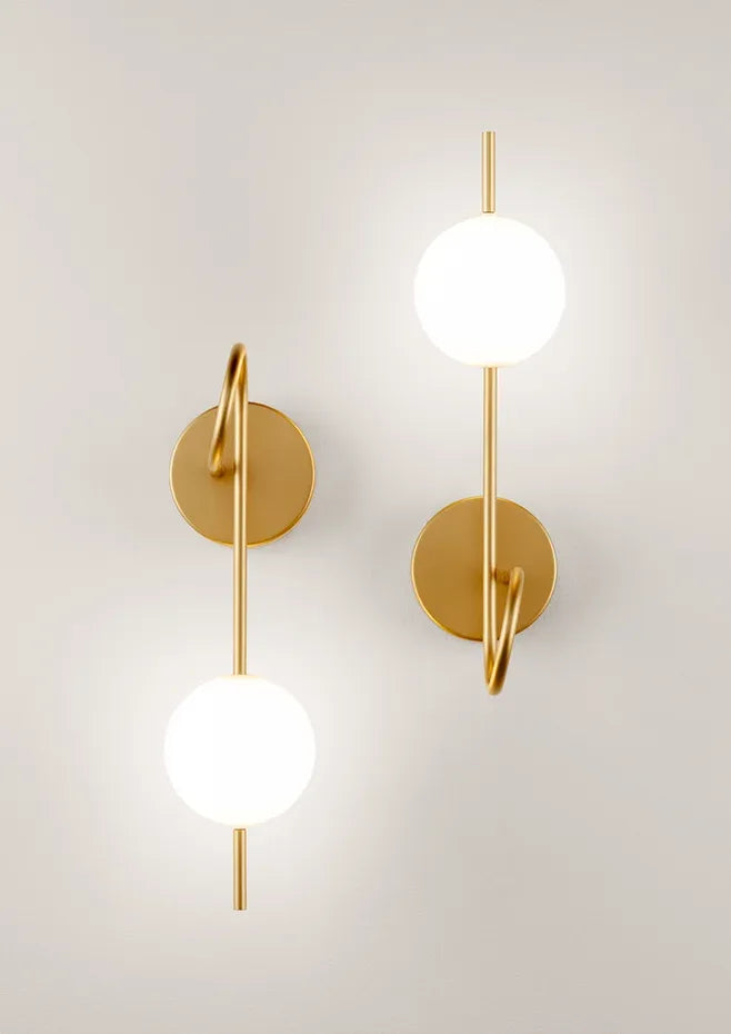 Wall light Loop LOO_4120 Black