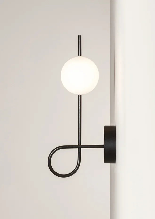 Wall light Loop LOO_4120 Black