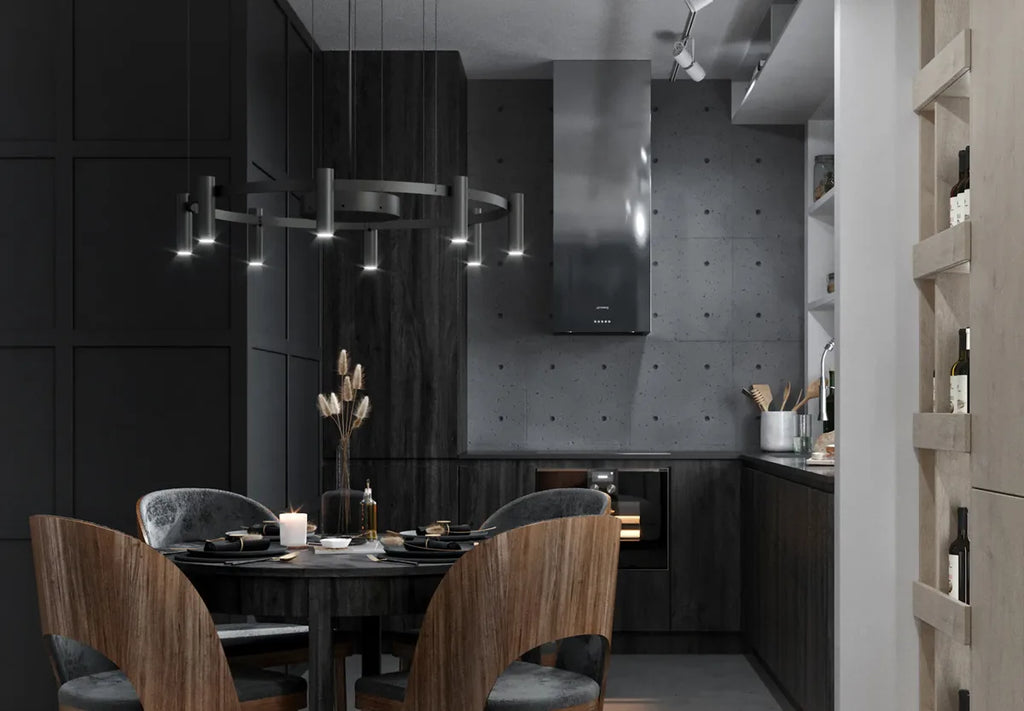 Suspension lamp Laverd LAV_3805S Black / Satin gold - Black canopy