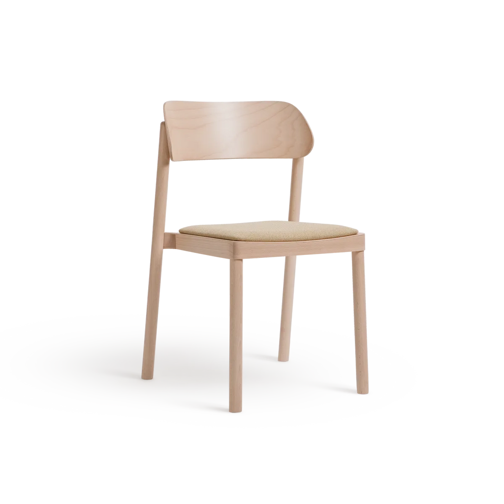 Nimm A-4590 Seat Uph Back Wood