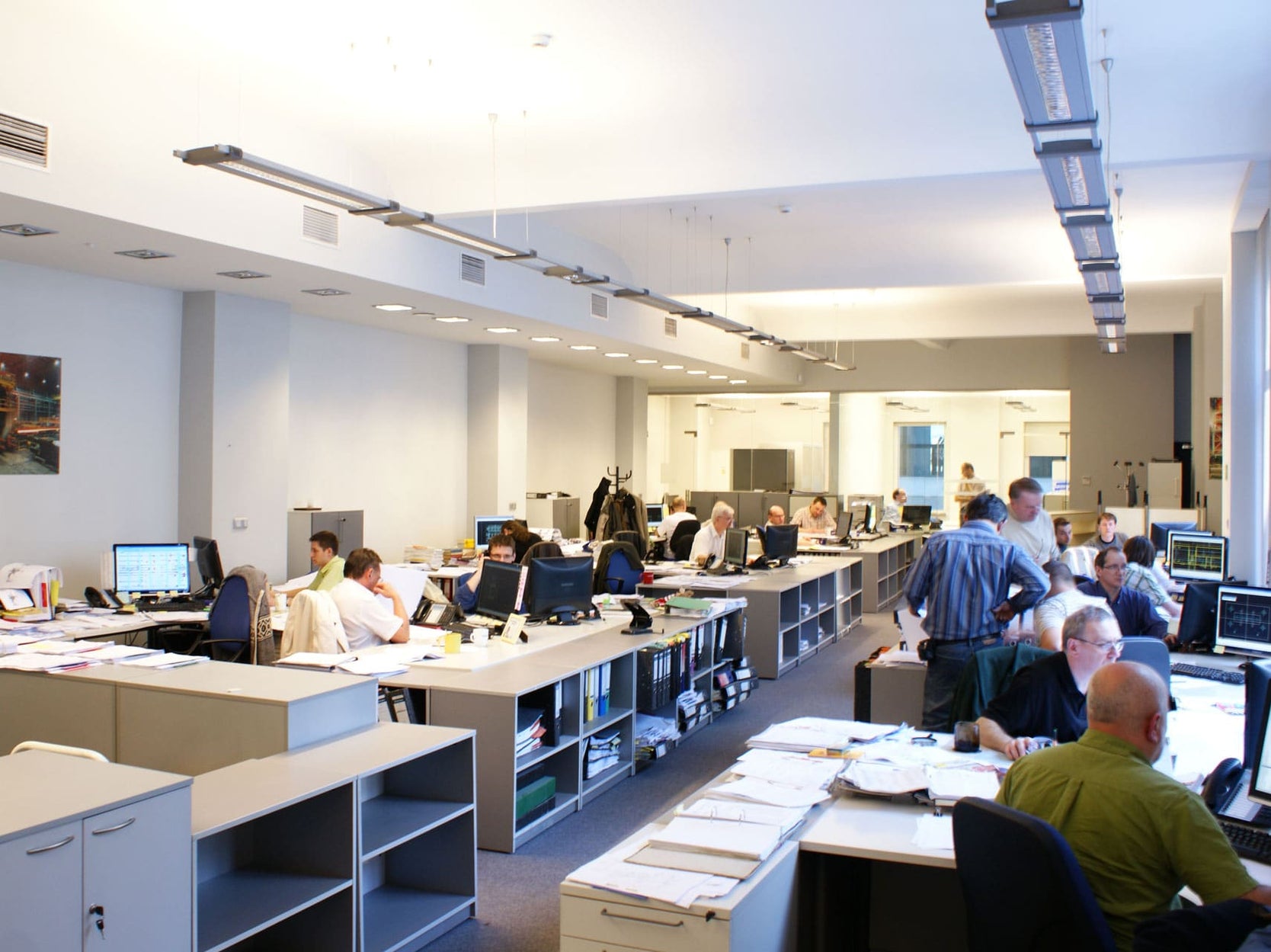 Projekty Przestrzeni Biurowych i Komercyjnych dla Firm : Linde Gaz , Danieli Wean Unitet , Multipolisa S.A. , Sii, Noble Bank, CCiG , Medical Consulting House — zdjęcie 8