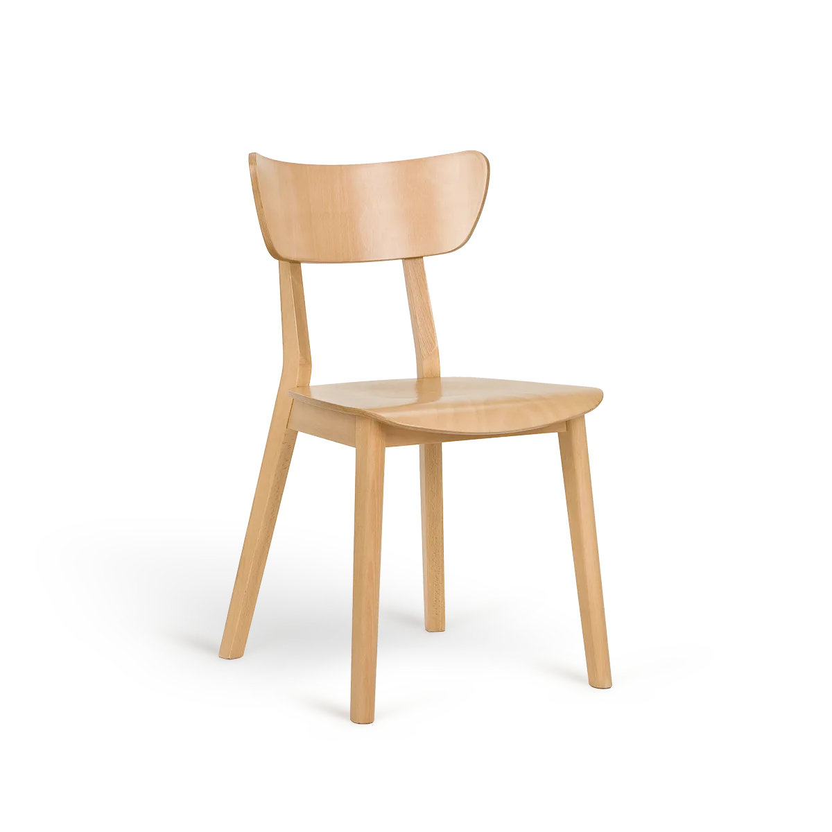 Lof A-4231 Seat Wood Back Wood