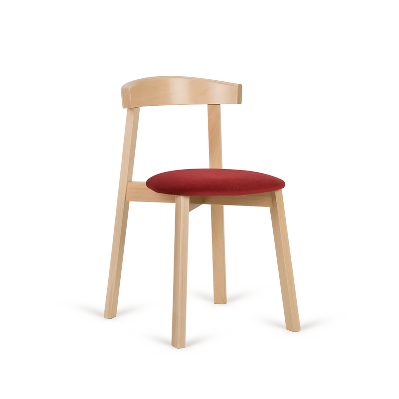 Uxi A-2920 Seat Uph Back Wood