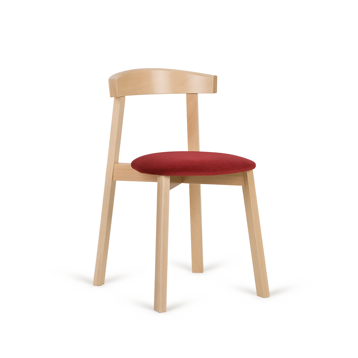 Uxi A-2920 Seat Uph Back Wood