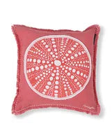Summer Embroidered Patch Linen/Cotton Pillow Cover