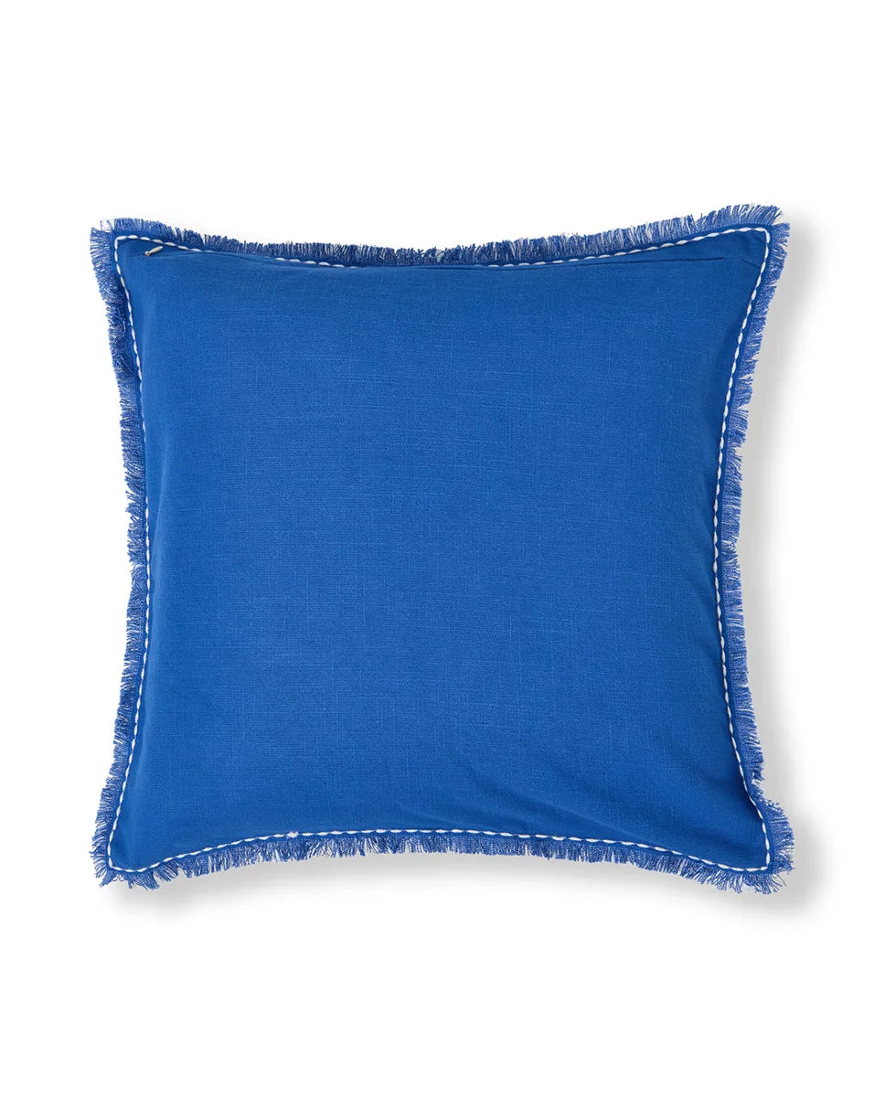Map Printed Organic Cotton Pillow Cover