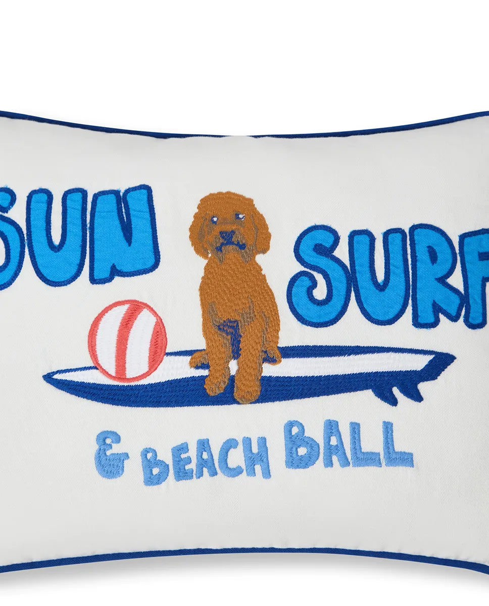 Sun Surf Organic Cotton Twill 40x30 Pillow