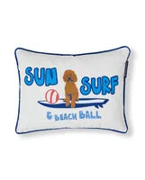Sun Surf Organic Cotton Twill 40x30 Pillow