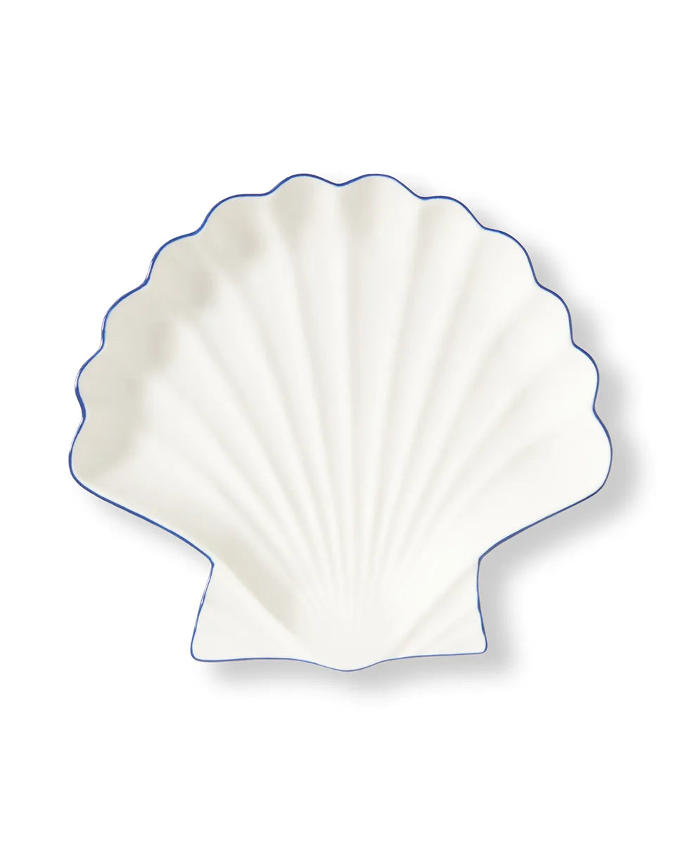 Stoneware Shell Platter