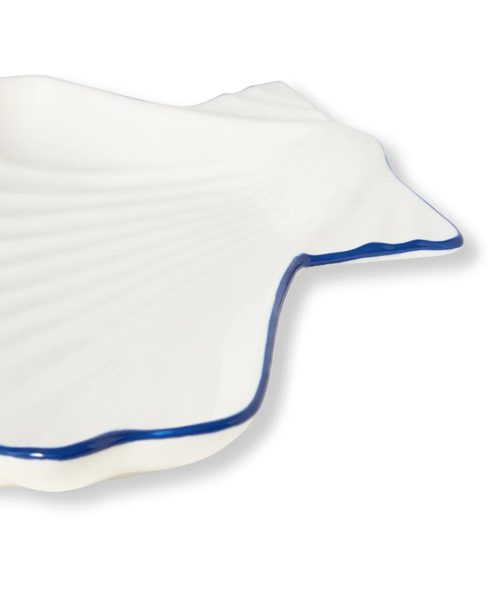 Stoneware Shell Platter