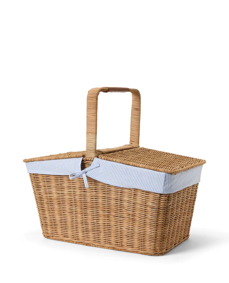 Kosz Rattan Picnic Basket with Liner