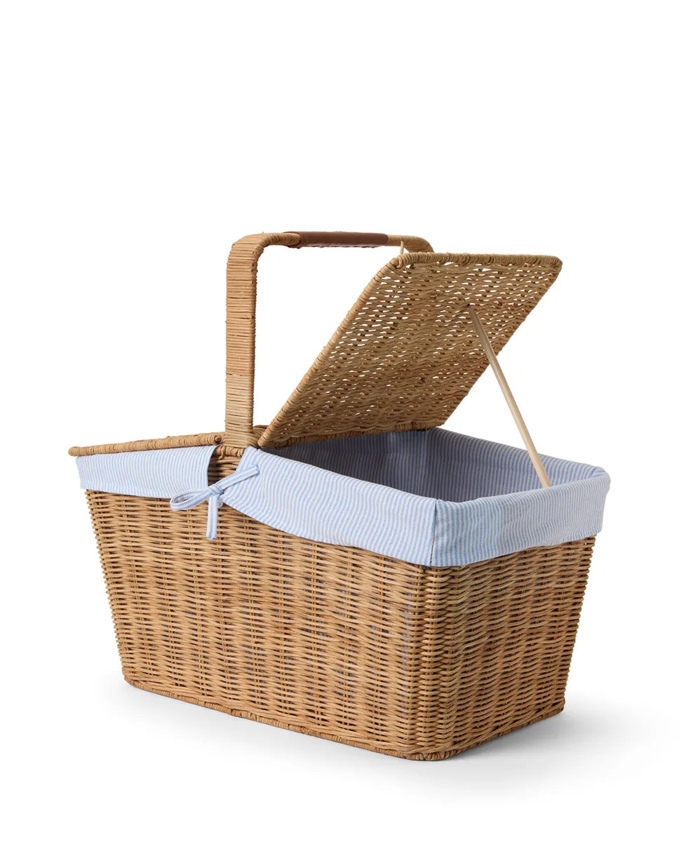 Kosz Rattan Picnic Basket with Liner