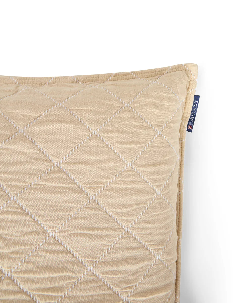 Jacquard Organic Cotton 50x90 Pillow Cover