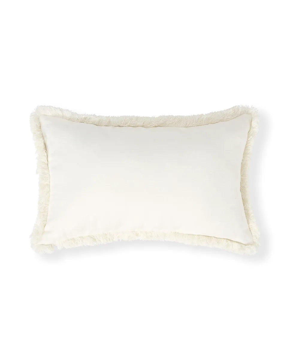 Linen/Cotton Fringe 50x30 Pillow
