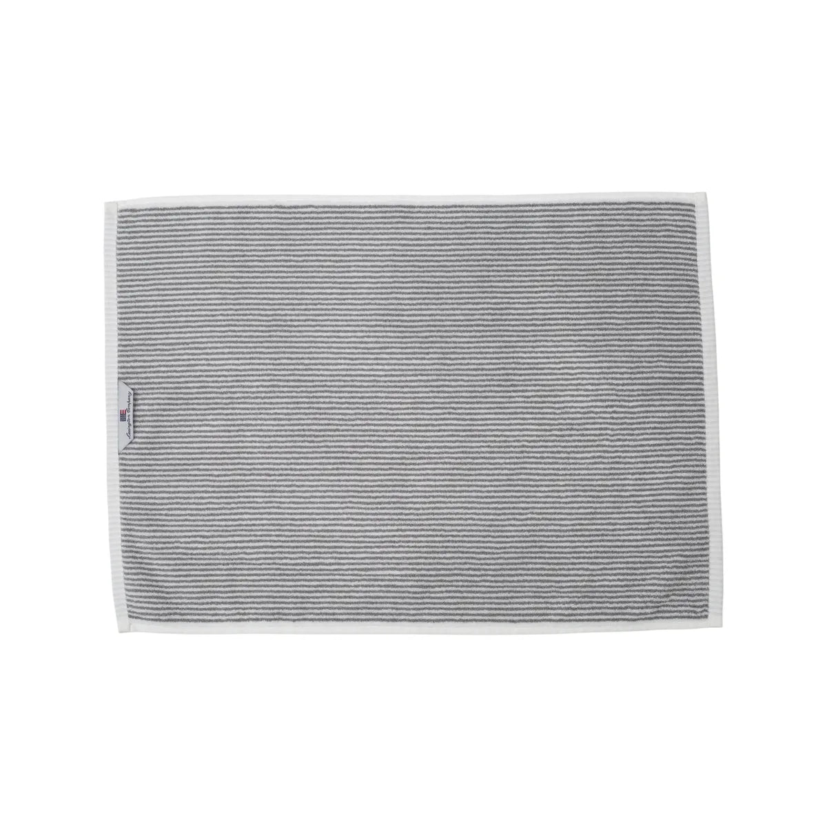 Original Towel White/Gray Striped