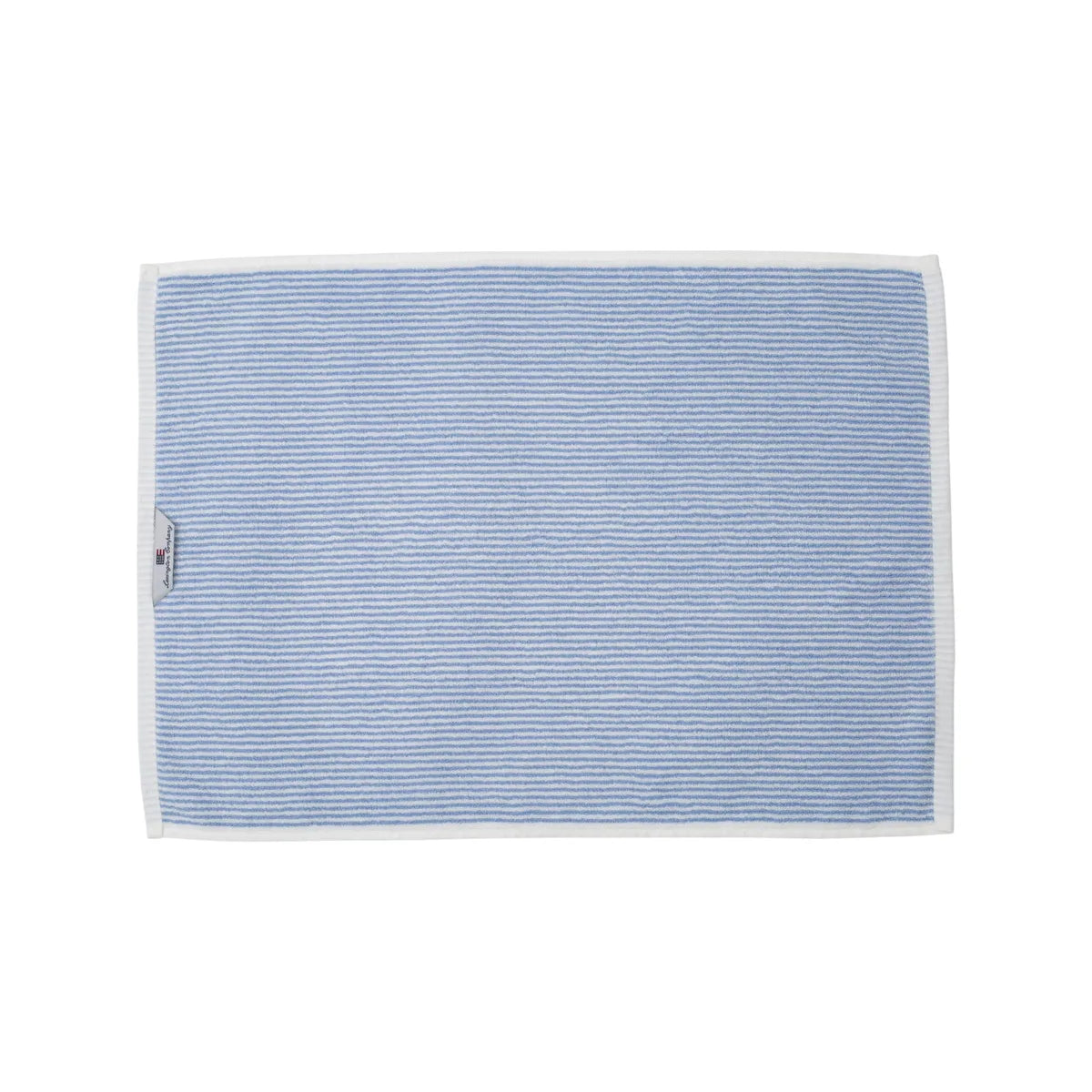 Original Towel White/Blue Striped