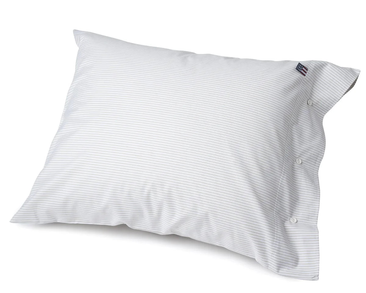 Pin Point Beige/White Duvet
