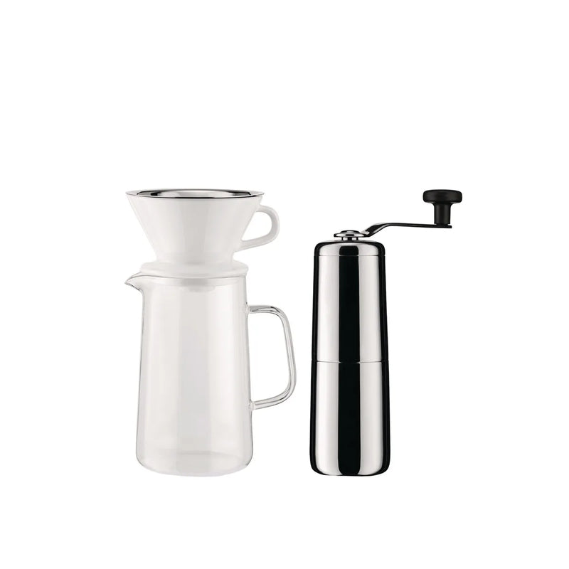 Zestaw do Slow Coffee- młynek plus karafka