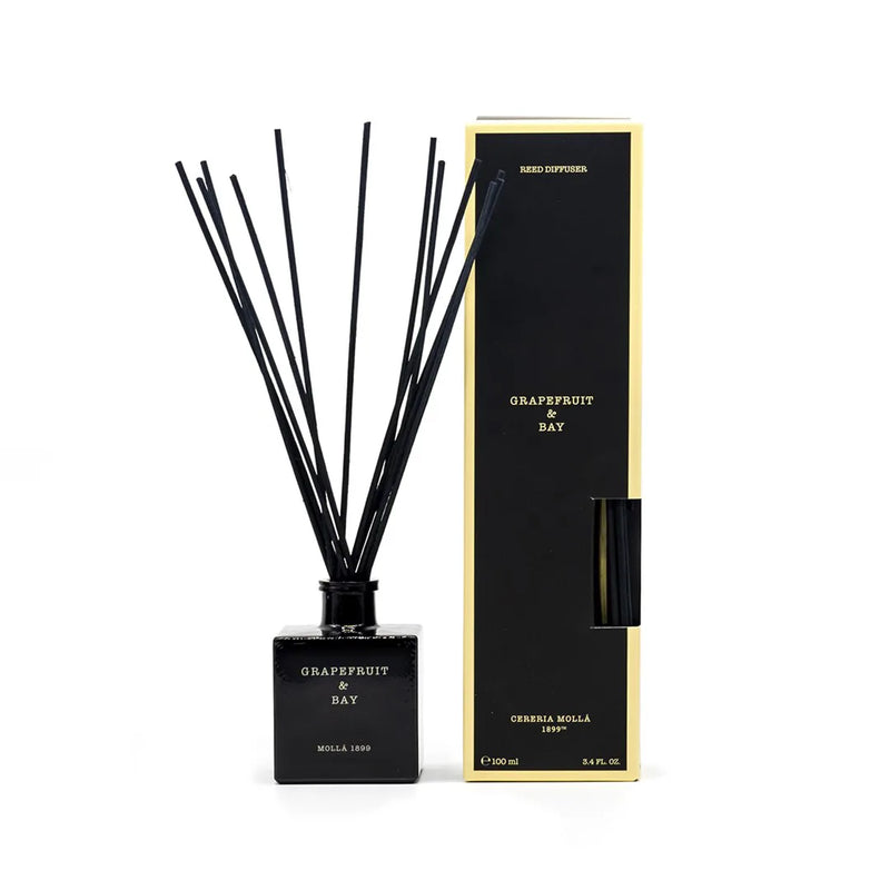 CERERIA MOLLA Premium Reed Diffuser 100ml. Grapefruit and Bay