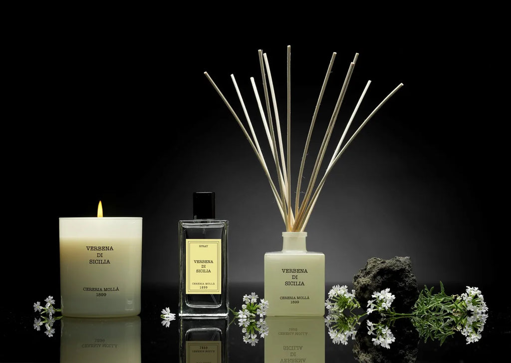 CERERIA MOLLA Dyfuzor Premium  Reed 100ml. Verbena di Sicilia