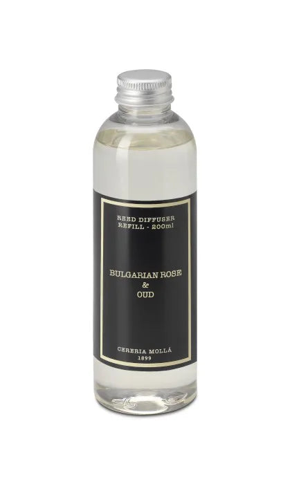 CERERIA MOLLA Zapas do dyfuzora 200ml. Bulgarian Rose and Oud