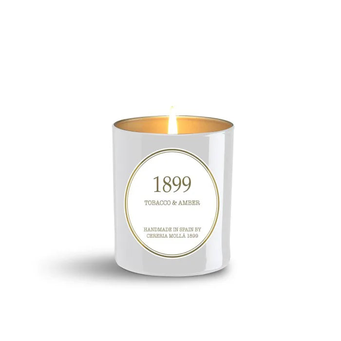 CERERIA MOLLA Świeca Premium 230gr. Tobacco and Amber