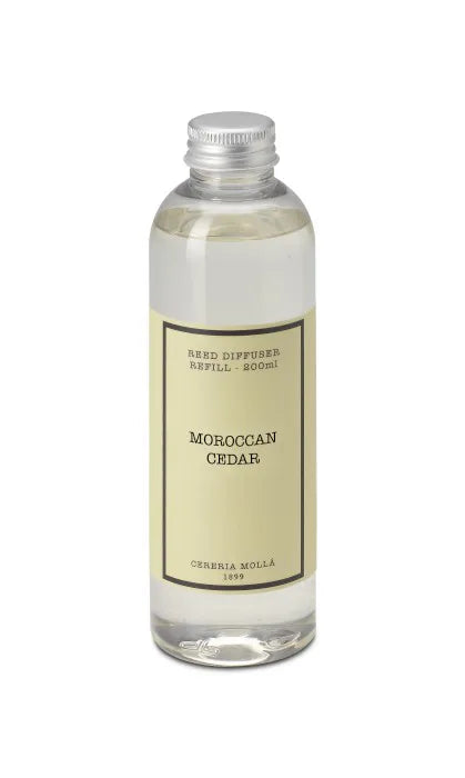 CERERIA MOLLA Zapas do dyfuzora 200ml. Moroccan Cedar