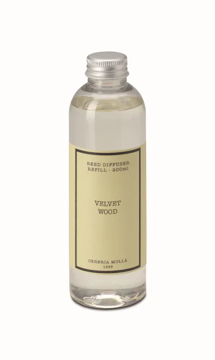 CERERIA MOLLA Zapas do dyfuzora 200ml. Velvet Wood