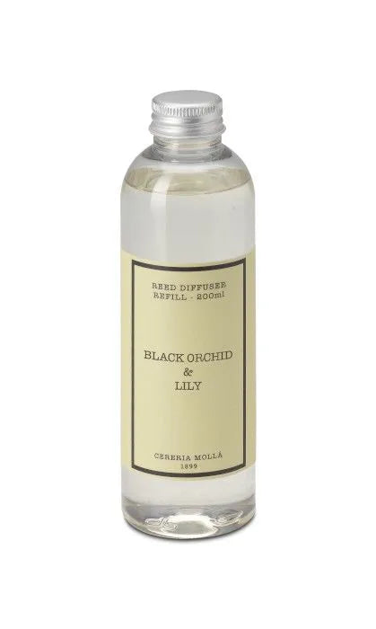 CERERIA MOLLA Zapas do dyfuzora 200ml. Black Orchid and Lily